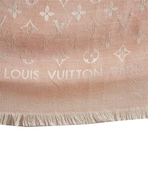 pink lv scarf